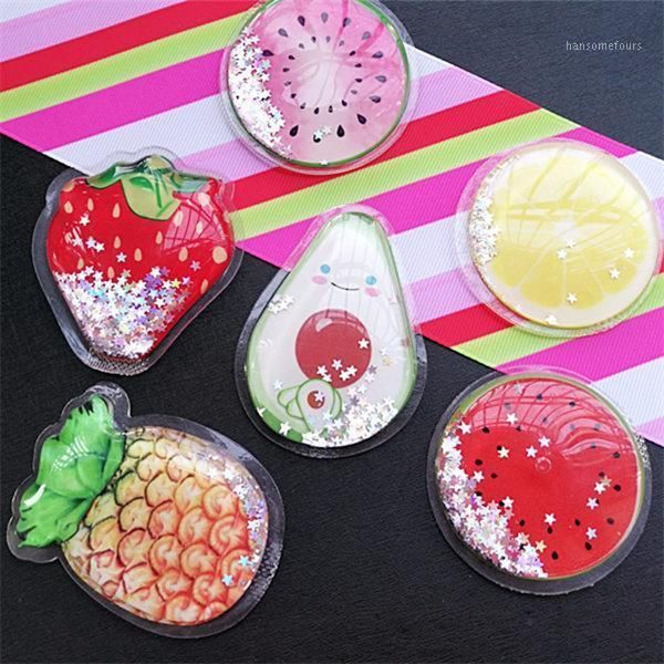 

cartoon fruit 1pcs cute quicksand water shaker for bow making 7#1