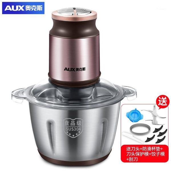 

blender hx-j3025 meat grinder household electric stainless steel fully automatic multifunction stir stuffing small broken meat1