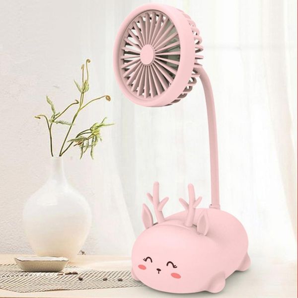 

student desklearning cute cartoon mini fan stylefawn