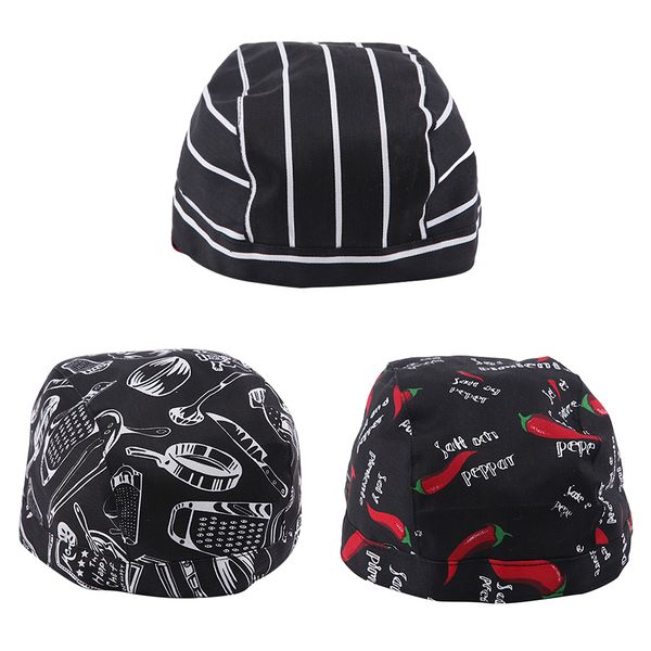 

3pcs/pack chef tie back cap