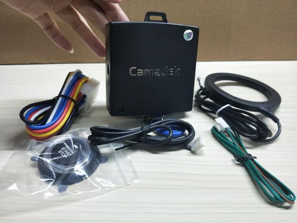 

camadek car pumps rfid anti-theft hidden lock security alarm system one key startup for dc 12v vehicles