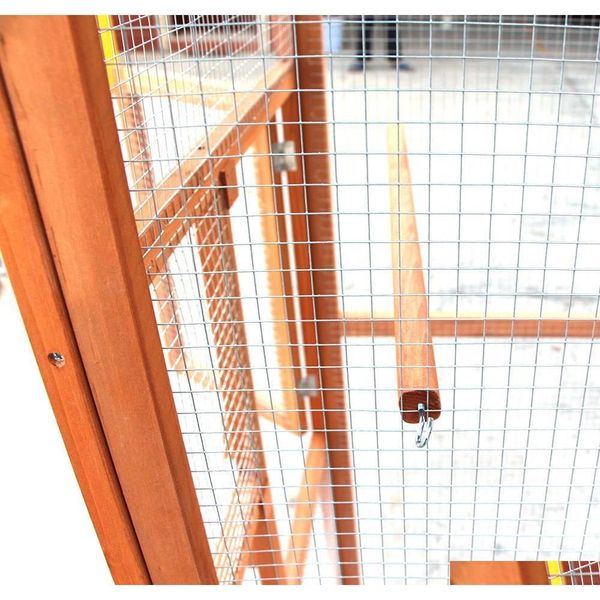 

bird cage large wood aviary with metal grid flight cages f qylkwy bdenet