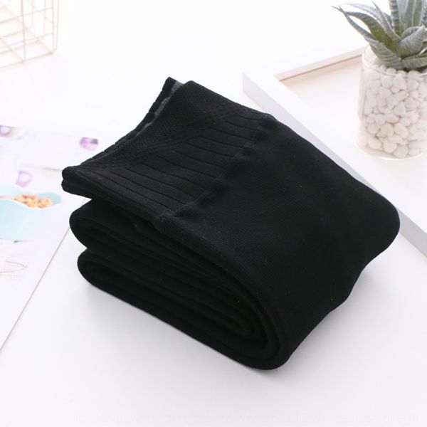 

330g spring and autumn plush women's vertical bottomed cotton trousers cotton trousers pants with v-waist and watermelon crotch yb9o1, Black