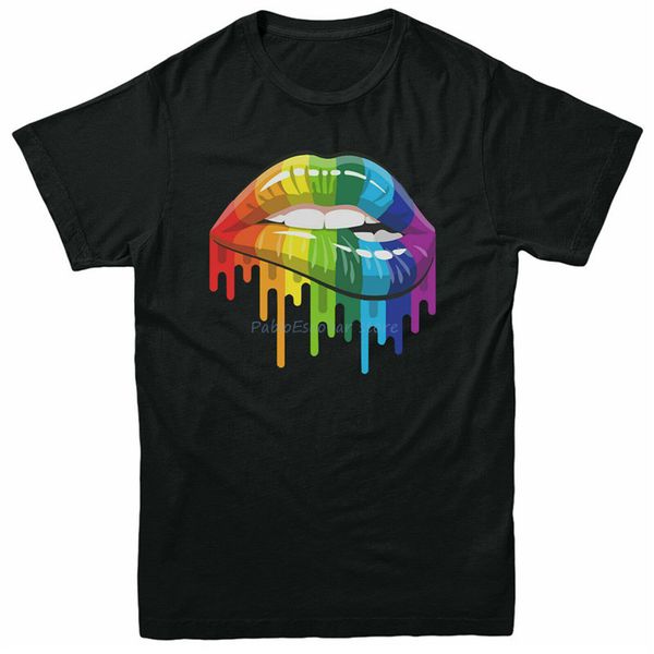 

rainbow lips , lgbt gay retro art pride lipstick & kids bodybuilding hoodie designers t shirts sweatshirt