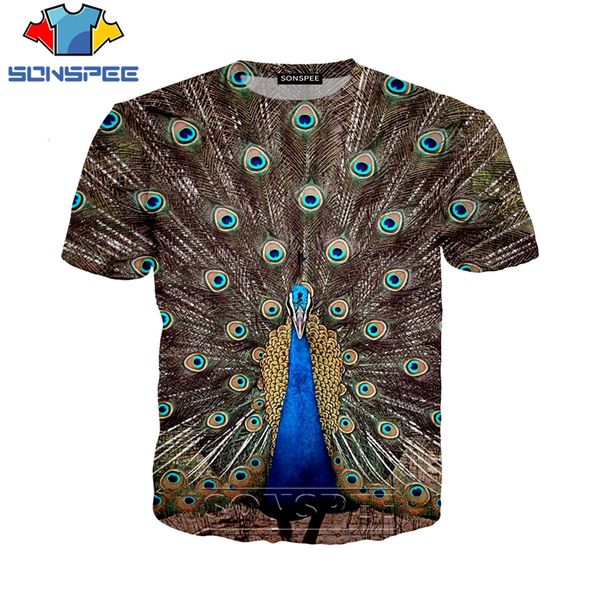 

bird elegant peacock 3d print shirts anime graphic anime men clothing