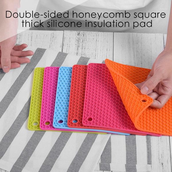 

silicone pot holder mat multipurpose heat resistant pads table kitchen countercup placemat for drinks coffee mug1