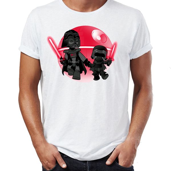 

men's t shirt darth vader and kylo ren funny awesome artwork printed tee sport hooded sweatshirt hoodie