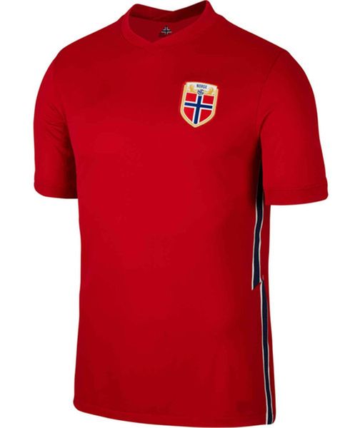 2021 20/21 Norway Soccer Jerseys 2021 Home Red 23 HAALAND Nation Team