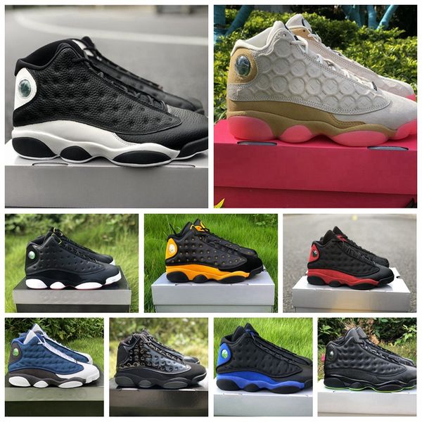 

2020 playground jumpman 13 13s men basketball shoes flint cap and gown island green bred court purple aurora green wolf grey melo sneakers