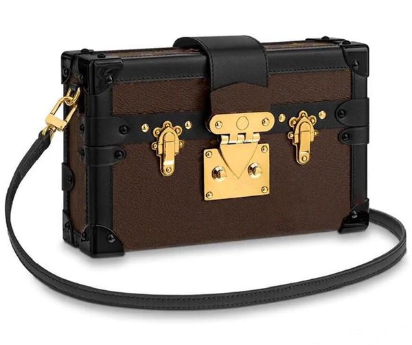 

women toiletry pouch clutch shoulder bag petite malle canvas icons handbag shoulder box bags