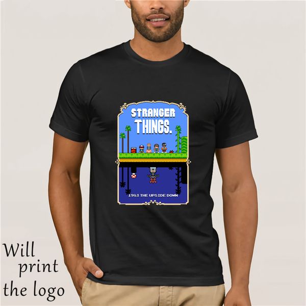 

stranger things mario bros 2 pixel art mashup hoodie designers t shirts sweatshirt