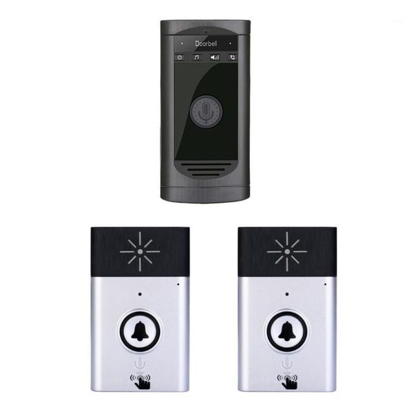 

doorbells two outdoor one indoor wireless intercom doorbell1