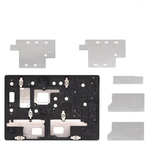 

for x xs max circuit board bga chips positioning soldering desoldering reballing platform mj k21 motherboard pcb fixture1