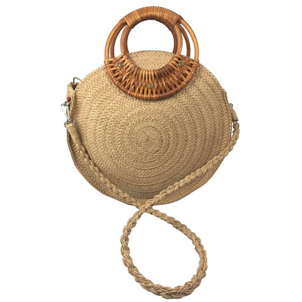 

new designer straw tote bag 100% handmade crocheted paper straw tote with tassels trimming,zipper closure,fully lined straw tote bag