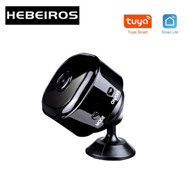 

cameras hebeiros hd1080p smart life mini battery tuya camera magnetic base portable car dash audio tf card ap mode ip wifi