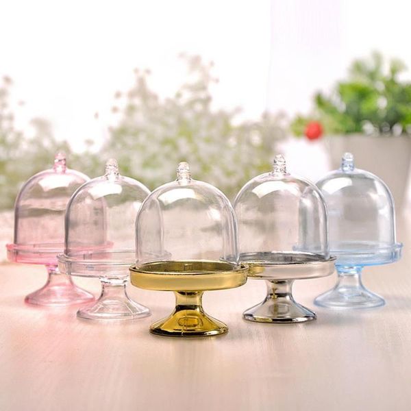 

gift wrap candy box mini round cake stand plastic cupcake baby favor shower party wedding decoration birthday p3n8