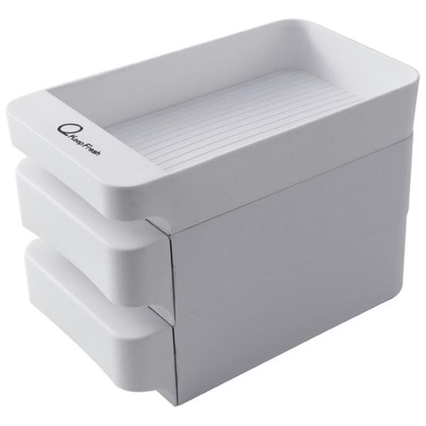 

kitchen refrigerator three-layer drawer egg box multi-layered egg storage box