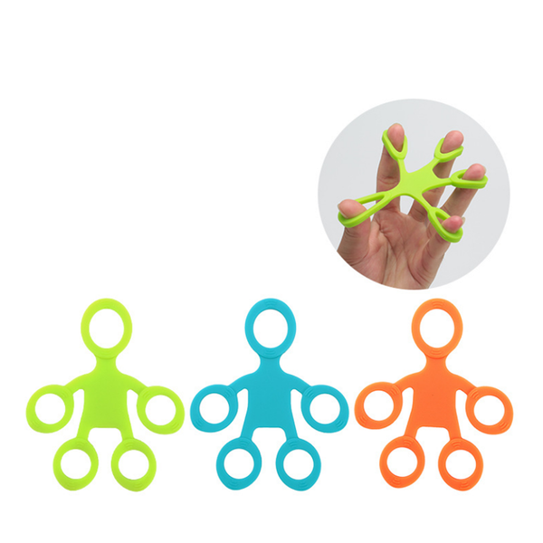 

resistance bands finger strengthener trainning exerciser hand grip silicone ring gripper fitness hands extension exercise