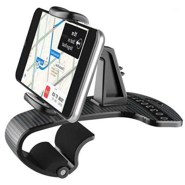 Handyhalterungen XMXCZKJ Mobiles Zubehör GPS-Autohalterung Rutschfeste Silikonunterlage mit temporärem Nummernschild für 11 81