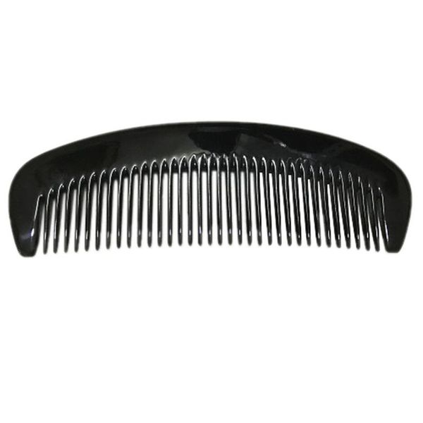 

natural black horn comb нет ручку зубчатых волосы расчески, Silver