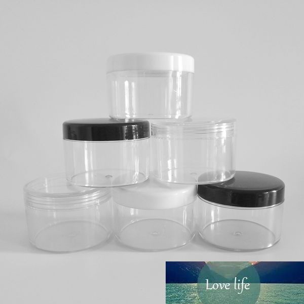 20 Stück 50 g/50 ml Kunststoff-Cremedose, Kosmetiktöpfe, Behälter, nachfüllbar, transparent, für den täglichen Gebrauch, Aufbewahrungsbox für Lidschatten für Glitzer