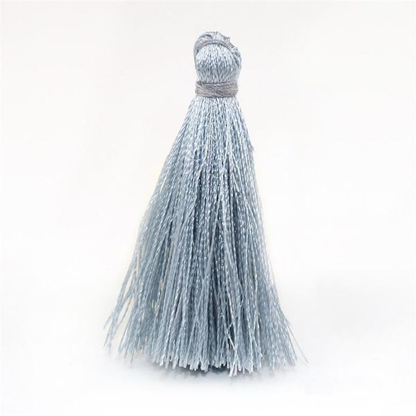 

30pcs ice silk color tassels fringe pendant diy material jewelry accessories tassels trim garments curtains decor tassels 4cm h wmtfno