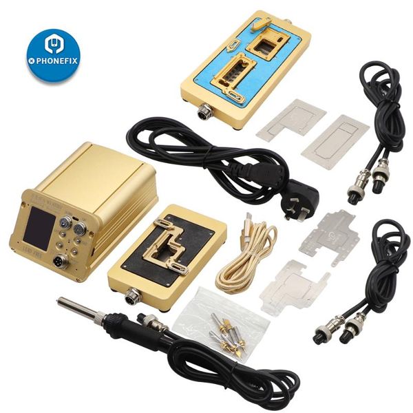 

wl ht007 intelligent layered heating soldering station for x xs max 11 pro max logic board desoldering rework station