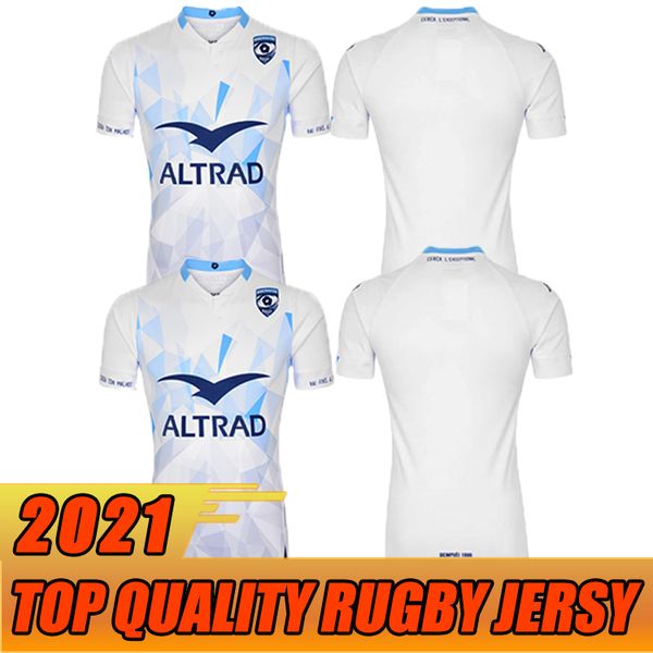 

new 2020 2021 montpellier rugby jerseys t shirts home away rugby league jersey 20 21 shirts s-5xl, Black;gray
