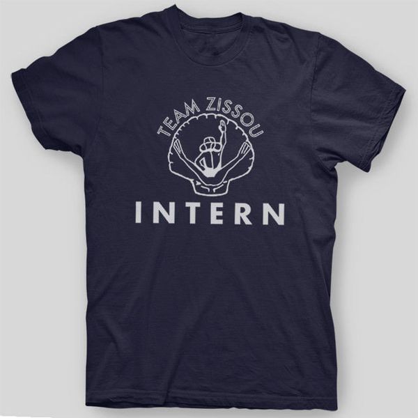 

new men's team zissou intern life aquatic wes anderson bill murray t-shirt summer fashion sport hooded sweatshirt hoodie