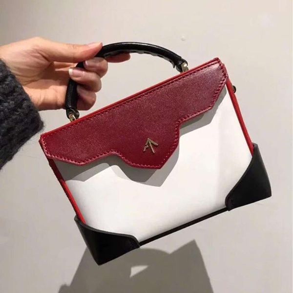 

women's fashion shoulder bag leather retro handbag scrub women box messenger bag chain simple tote