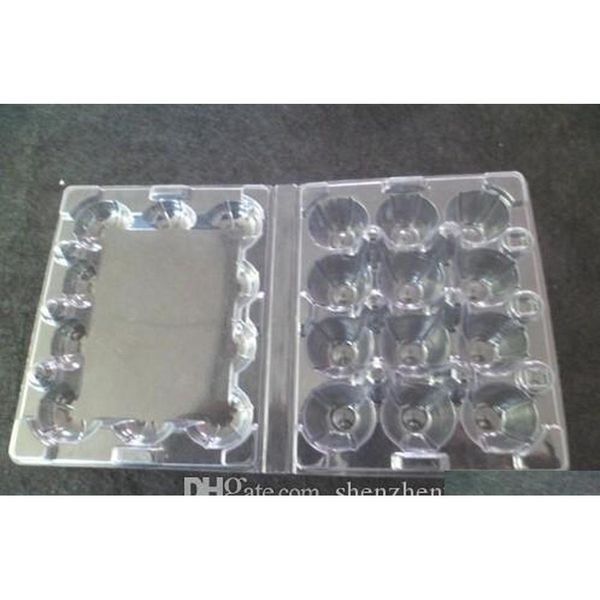 

1000pcs/lot 12 holes quail egg containers plastic boxes jlliok mywjqq