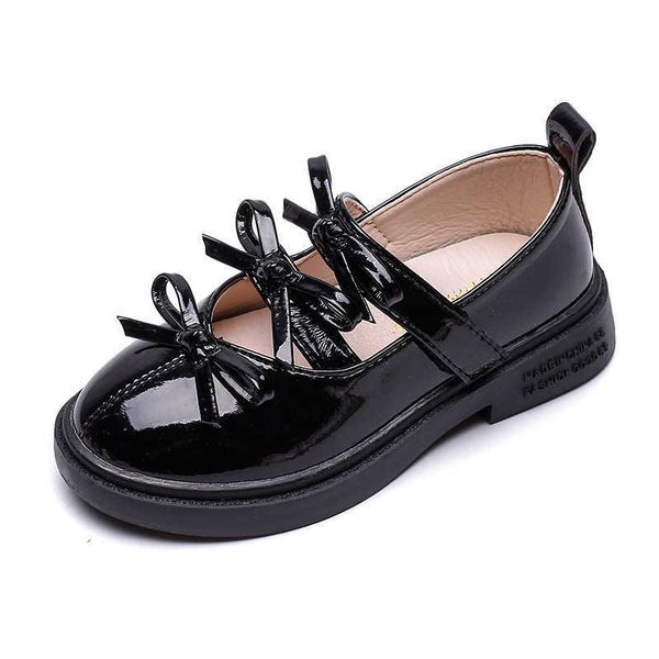 

elling designer girls princess shoes children comfortable soft pu leather casual adorable bows girl's dress school uniform kid flats