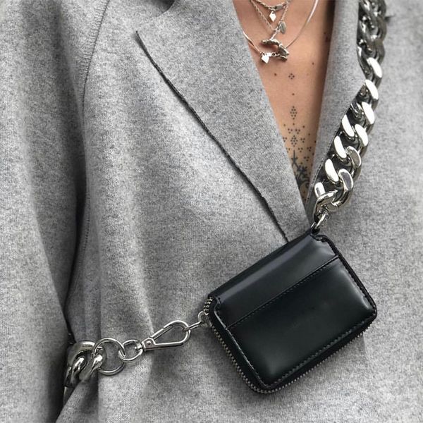 

shoulder bags chain mini messenger bag girl fashion purses clutch korean coin money bag 2019 black crossbody