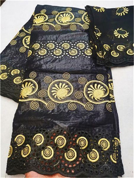 

still bazin riche getzner brode bazin brode getzner 2018 lace black cotton lace fabric 5+2yards/lot1, Black;white