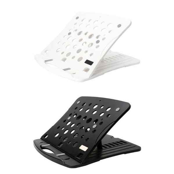 

plastic folding lapstand portable notebook cooling base multi-angle adjustable tablet holder cellphone bracket