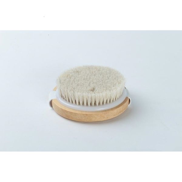 

brush round handle natural without horsehair body dry skin bath spa massage wooden shower brushes 5ljy