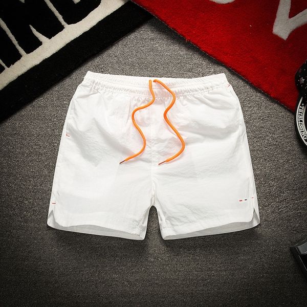 

o197a korean style slim casual men's 3-point pants trendy men's summer thin trendy casual pants shorts and shorts color h6xms, Blue
