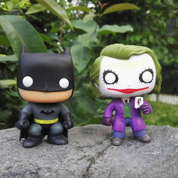 

anime funko pop batman dark riding batman01# clown figure toy wholesale
