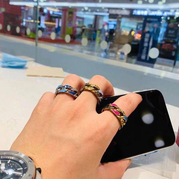 

men and women with steel ring fashion gift essential, Silver