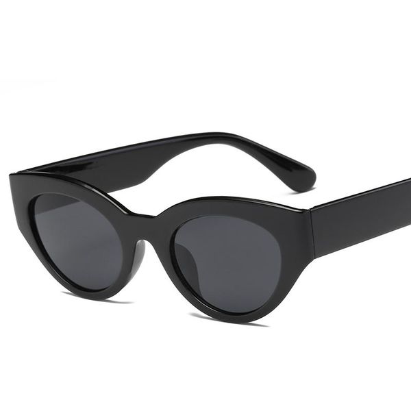 

sunglasses cute retro cat eye women small black white vintage ladies sun glasses leopard print female uv400, White;black