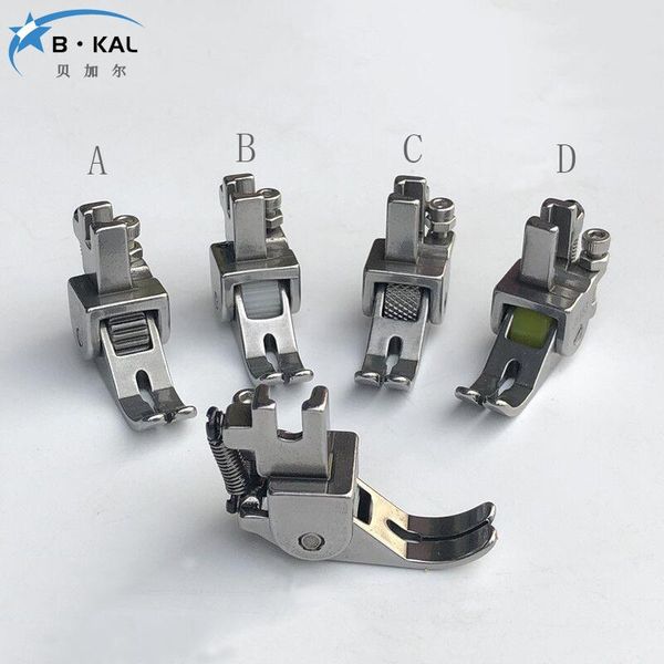 

lockstitch sewing machine new roller presser foot suitable for all kinds of fabric leather, Black