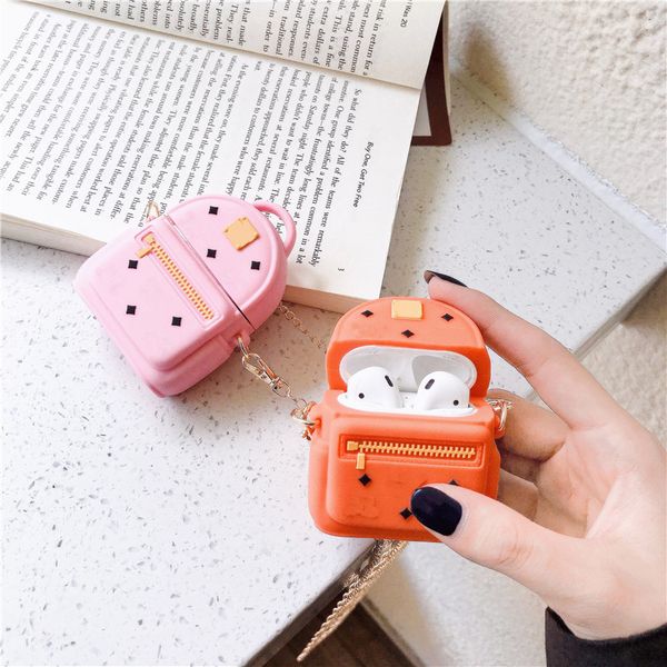 

airpods case designer chain bag airpods 1/2case bluetooth headset protective cover cute 3 colors