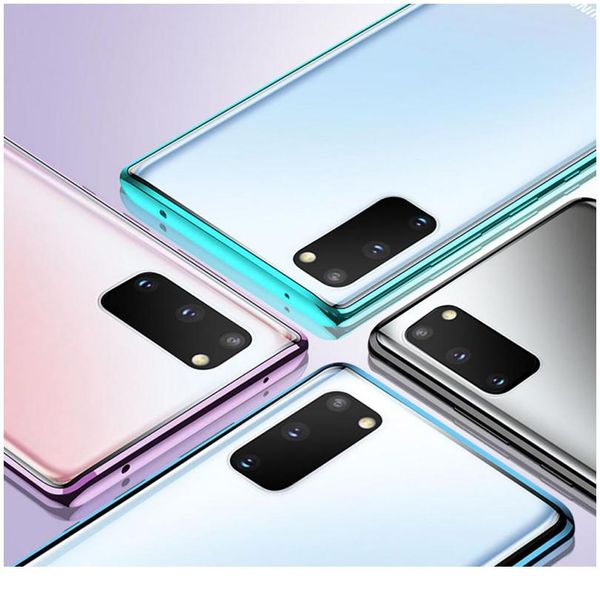 

360 magnetic adsorption metal case for samsung galaxy s20 fe a51 a71 a50 a70 a50s a10 a30 a40 a31 m31 double-sid bbysva