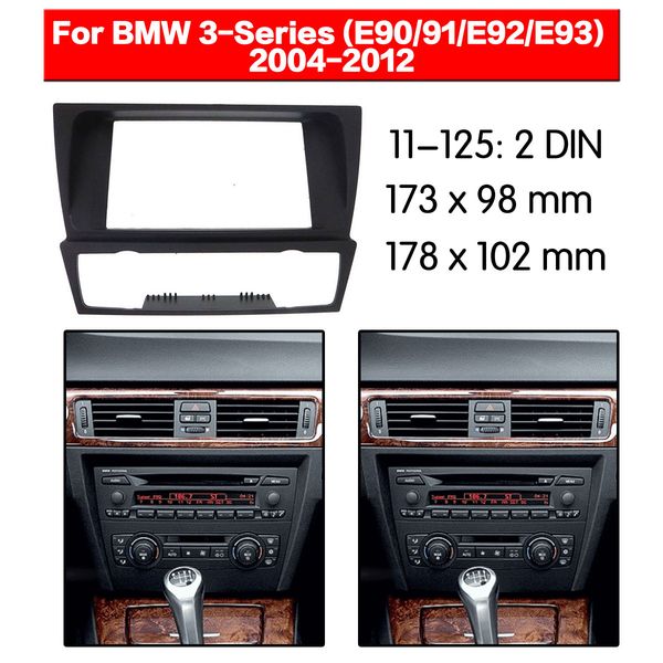 

for bmw iii series (e90-e93) 2004-2012 navigation bracket refitting main panel panel frame