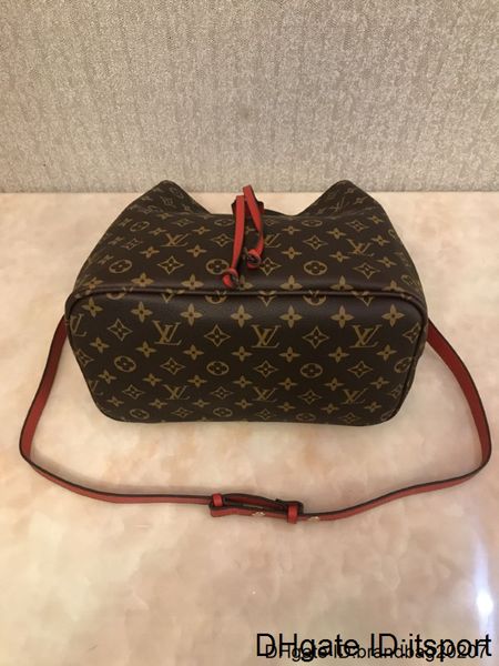 

new shoulder 2019 bags leather good bucket women famous brands designers handbags cross body with dust bag a4