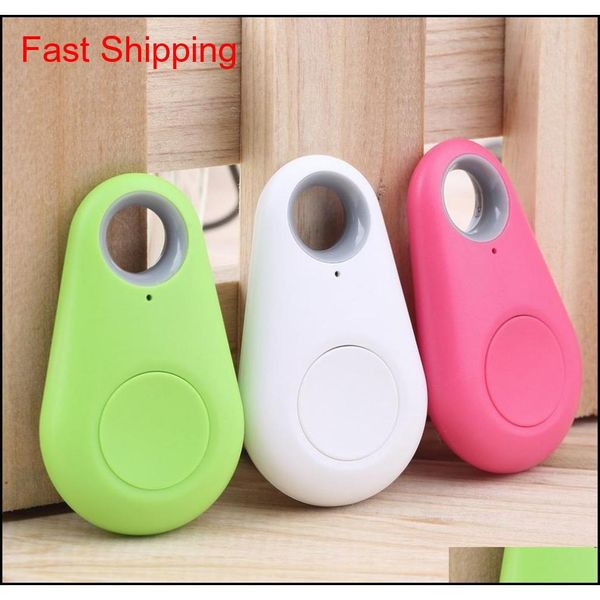

mini bluetooth 4.0 gps traker waterdrop locator portable anti-lost key finder pet tracker two way alar qyluil new_dhbest