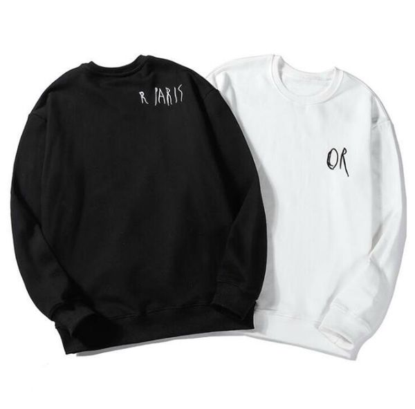 

new street designer hoodie men women fashion hoodie size m-2xl, 5color paris embroidery sweatshirt hip hop sweatshirt mens luxury hoodies, Black