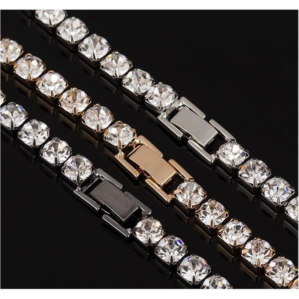 

new women crystal rhinestone collar necklace necklaces for girl wedding birthday jewelry fre sqcpcb queen66, Black