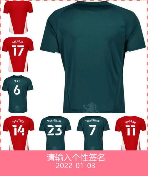 

21 22 men middlesbrough soccer jersey 2021 2022 fry fletcher ashley michael akpom flint saville wing assombalonga football shirts thailand q, Black;yellow