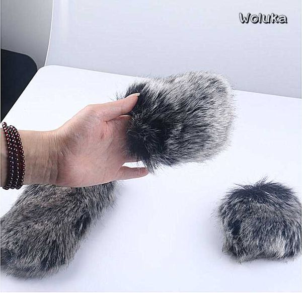 

lighting & studio accessories 11-19cm camera microphone wind shield hair outdoor interview sleeve indoor t18